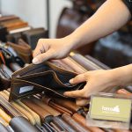 Ví da nam Lano da bò cao cấp có cúc bấm VDN061