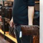 Túi cầm tay nam da bò Lano sang trọng gọn nhẹ CLT22