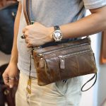 Túi da nam cầm tay Lano thời trang cao cấp CLT21