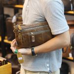 Túi da nam cầm tay Lano thời trang cao cấp CLT21