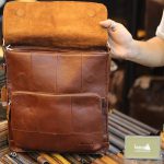 Túi đeo chéo nam da bò Lano thời trang KT156