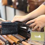 Ví da cá sấu 2 mặt cao cấp loại trơn nhiều màu sang trọng VCST01