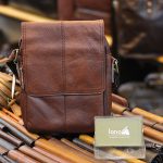Túi đeo chéo nam da bò thật Lano sang trọng lịch lãm KT160
