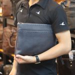Túi Clutch cầm tay nam da bò thời trang nam tính CLT31