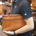 Túi Clutch cầm tay nam da bò thời trang nam tính CLT31