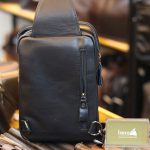 Túi da đeo trước ngực nam trẻ trung năng động TDL65