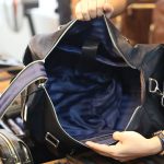 Túi trống du lịch nam Lano da bò thật loại to TT19