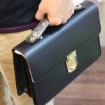 Clutch cầm tay da bò thật sang trọng lịch lãm CLT32