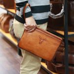 Clutch cầm tay nam da bò thời trang sang trọng CLT35