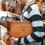 Clutch cầm tay nam da bò thời trang sang trọng CLT35