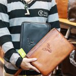Clutch cầm tay nam da bò thời trang sang trọng CLT35