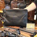 Túi cầm tay nam da bò cao cấp cho phái mạnh CLT37