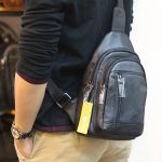Túi da bò đeo ngực nam thời trang độc lạ TDL71