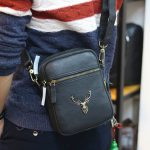 Túi da đeo chéo kết hợp đeo ngực nam thời trang kiểu mới TDL75