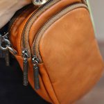 Túi da nam đeo chéo, gài thắt lưng nhỏ gọn tiện lợi KT172