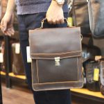 Túi đeo chéo nam da bò công sở xách tay KT175