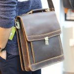 Túi đeo chéo nam da bò công sở xách tay KT175