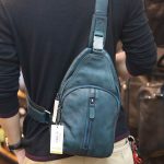 Túi đeo ngực nam da bò nhập khẩu mẫu mới độc lạ TDL72