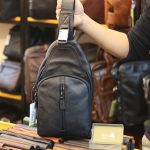 Túi đeo ngực nam da bò nhập khẩu mẫu mới độc lạ TDL72