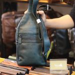 Túi đeo ngực nam da bò nhập khẩu mẫu mới độc lạ TDL72