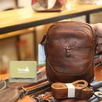 Túi đeo ngực sling kết hợp đeo chéo da bò thật thời trang cao cấp TDL74