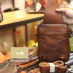 Túi đeo ngực sling kết hợp đeo chéo da bò thật thời trang cao cấp TDL74
