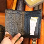 Ví da nam xuất khẩu loại đứng nguyên con non 1 mặt Lano VCSDNC09