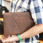 Túi cầm tay nam da bò sáp đựng iPad CLT43