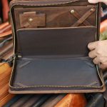 Túi cầm tay nam da bò sáp đựng iPad CLT43