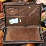 Túi cầm tay nam da bò sáp đựng iPad CLT43