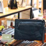Túi Clutch cầm tay nam da bò Lano sang trọng lịch lãm CLT040