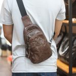 Túi nam đeo chéo nhỏ gọn tiện lợi Lano TDL79
