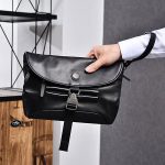 Clutch cầm tay da bò kết hợp đeo chéo nam mẫu mới 2020 CLT45