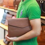 Clutch cầm tay nam da bò đựng ipad 9.7 inch nhỏ gọn tiện lợi CLT46