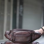 Túi bao tử đeo bụng nam da bò nhỏ gọn sang trọng TDB020