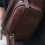 Túi bao tử đeo bụng nam da bò nhỏ gọn sang trọng TDB020