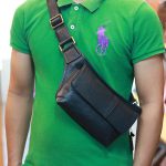 Túi đeo bao tử nam da bò nhỏ gọn tiện lợi tdb021