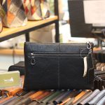 Clutch nam cầm tay da bò nhập khẩu siêu sang Lano CLT53