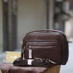 Túi đeo chéo nam có tay xách da bò cao cấp lano KT188
