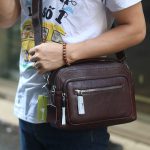 Túi đeo chéo nam có tay xách da bò cao cấp lano KT188