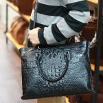 Cặp da dập vân cá sấu lano sang trọng thời thượng Cd113