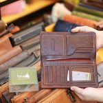 Ví cầm tay Lano da bò thật mẫu mới VCTN076