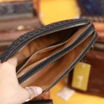 Clutch nam cầm tay da bò cao cấp dạng đan CLT56