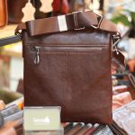 Túi da nam đeo chéo thời trang mỏng gọn tiện lợi KT196
