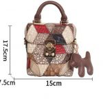Túi da đeo chéo xách tay thời trang cho nữ handmade Lano TXN056