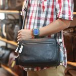 Túi đeo chéo nam da bò nhập khẩu Lano KT199