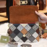 Túi đeo chéo nữ handmade da bò thật Lano TXN058