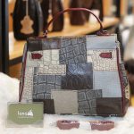 Túi đeo chéo nữ xách tay cao cấp da bò thật handmade Lano TXN060