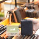 Ví da nam kéo khoá dáng đứng gọn gàng tiện lợi Lano VDN085