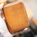 Ví da nam kéo khoá dáng đứng gọn gàng tiện lợi Lano VDN085
